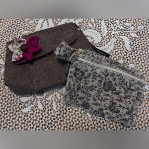 Pur Minerals Vibrant Pink Cosmetic Bag